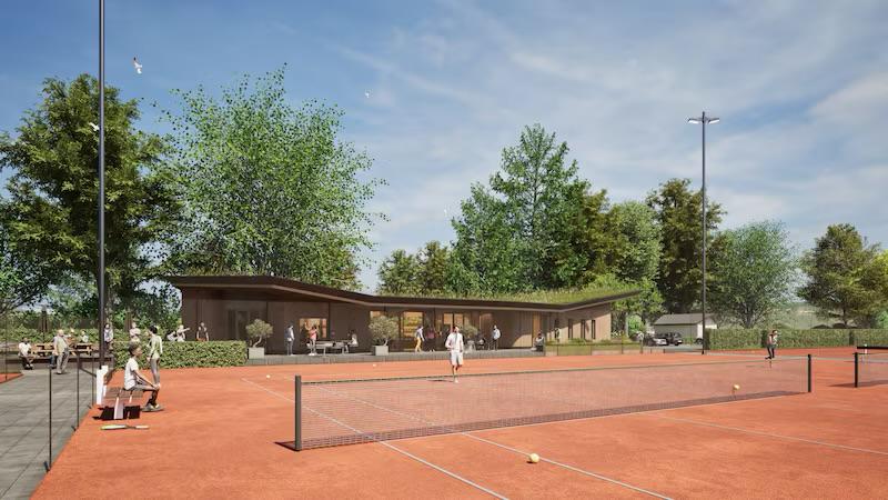 Nieuwbouw clubhuis D.L.T.C.